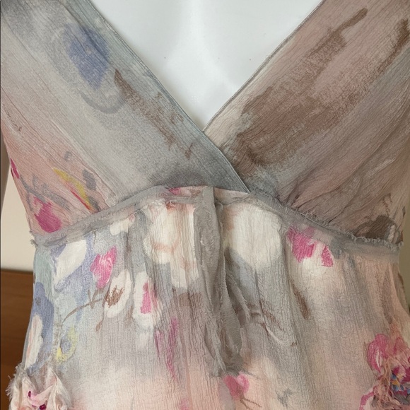 Alberta Ferretti Multicolor Floral silk Camisole - Picture 3 of 11